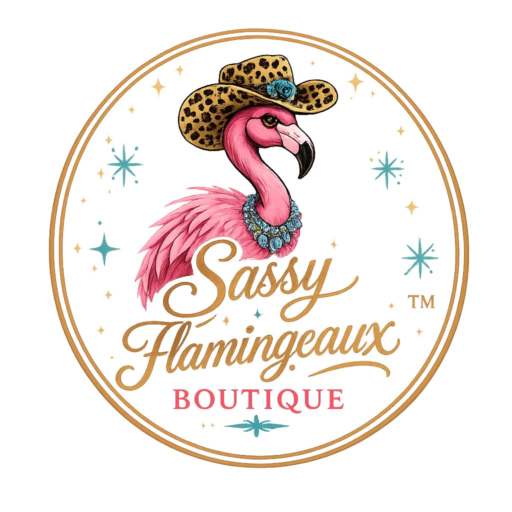Sassy Flamingeaux Logo